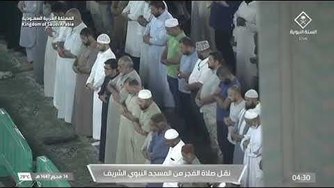 صلاة الفجر* من رحاب المسجد النبوي فضيلة الشّيخ د. خالد بن سُليمان المهنّا سورة النبأ كاملة 