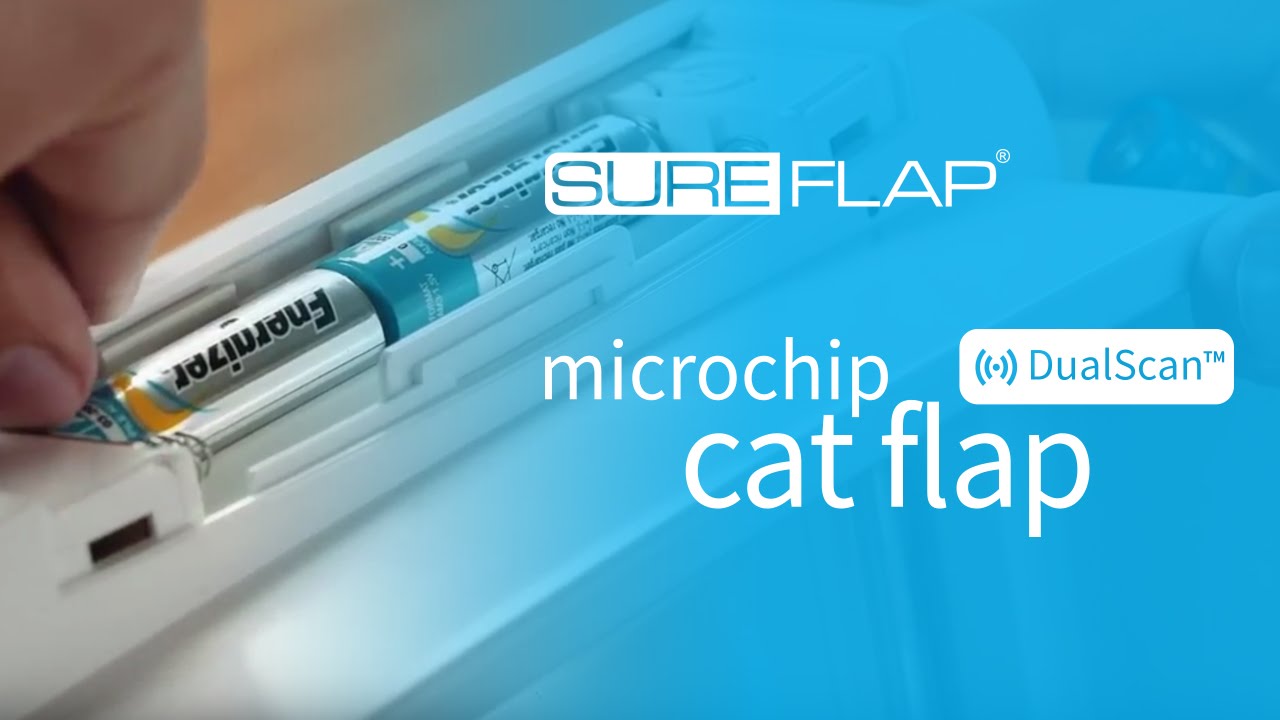sureflap microchip pet door batteries