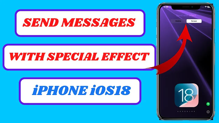 How to Send Messages with Special Effects on iPhone (iOS 18 iMessage Tricks!)