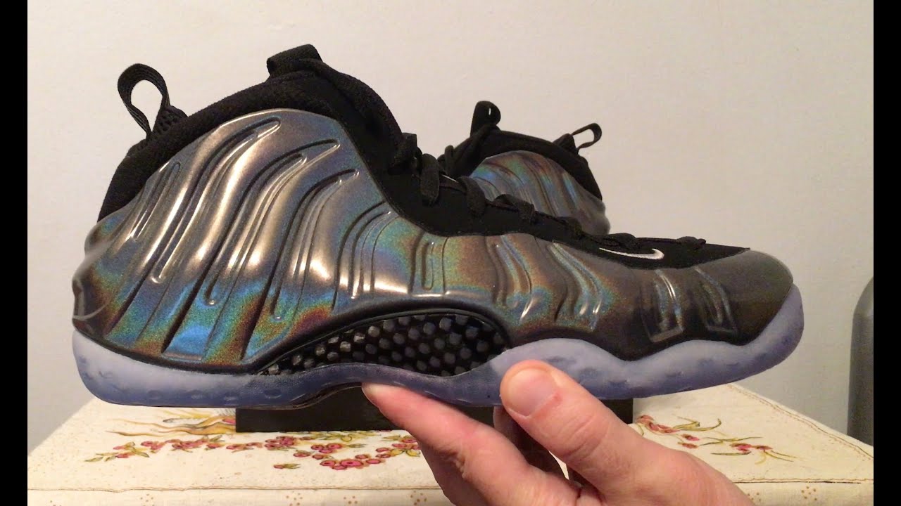 Air Foamposite One Hologram Nike Sneakers YouTube