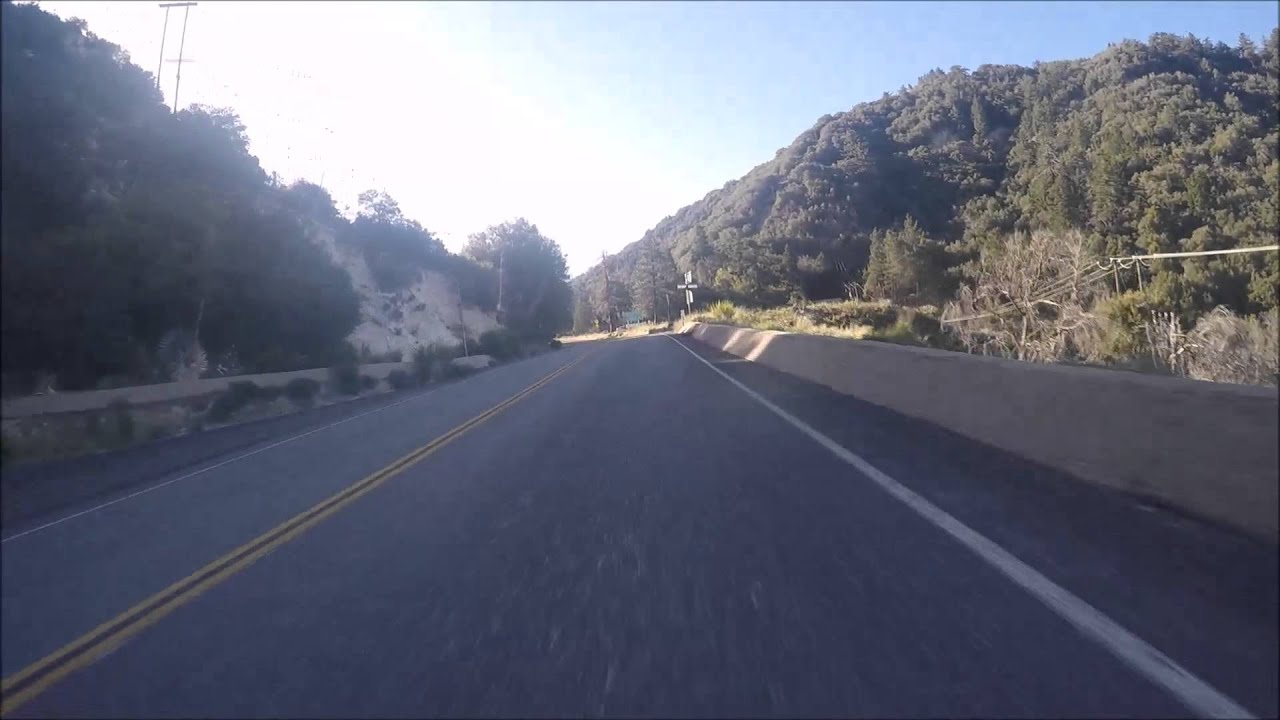 Angeles Crest highway R6 front camera