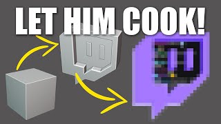 Fixing Twitch's Icon Design In Blender