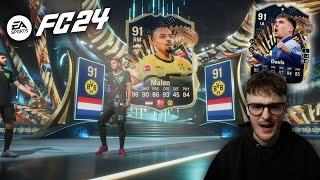 ASMR FC 24 | PACK OPENING TO HUNT FOR LEIF DAVIS TOTS (Whispered)