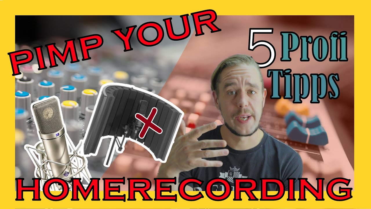 5 Tipps für HOMERECORDING in 2021! Für Anfänger und Fortgeschrittene!