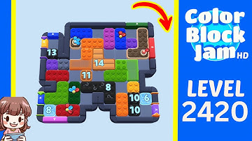 Color Block Jam Level 1510 (2420) Solution Walkthrough