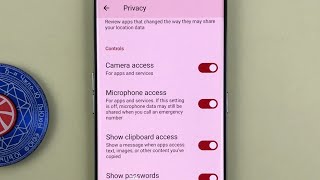 How to enable/disable microphone access on OPPO Reno8 T 5G Android 14