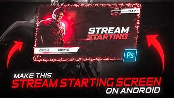 How to make Stream Starting Soon on PSCC | Vaibhav Editz!