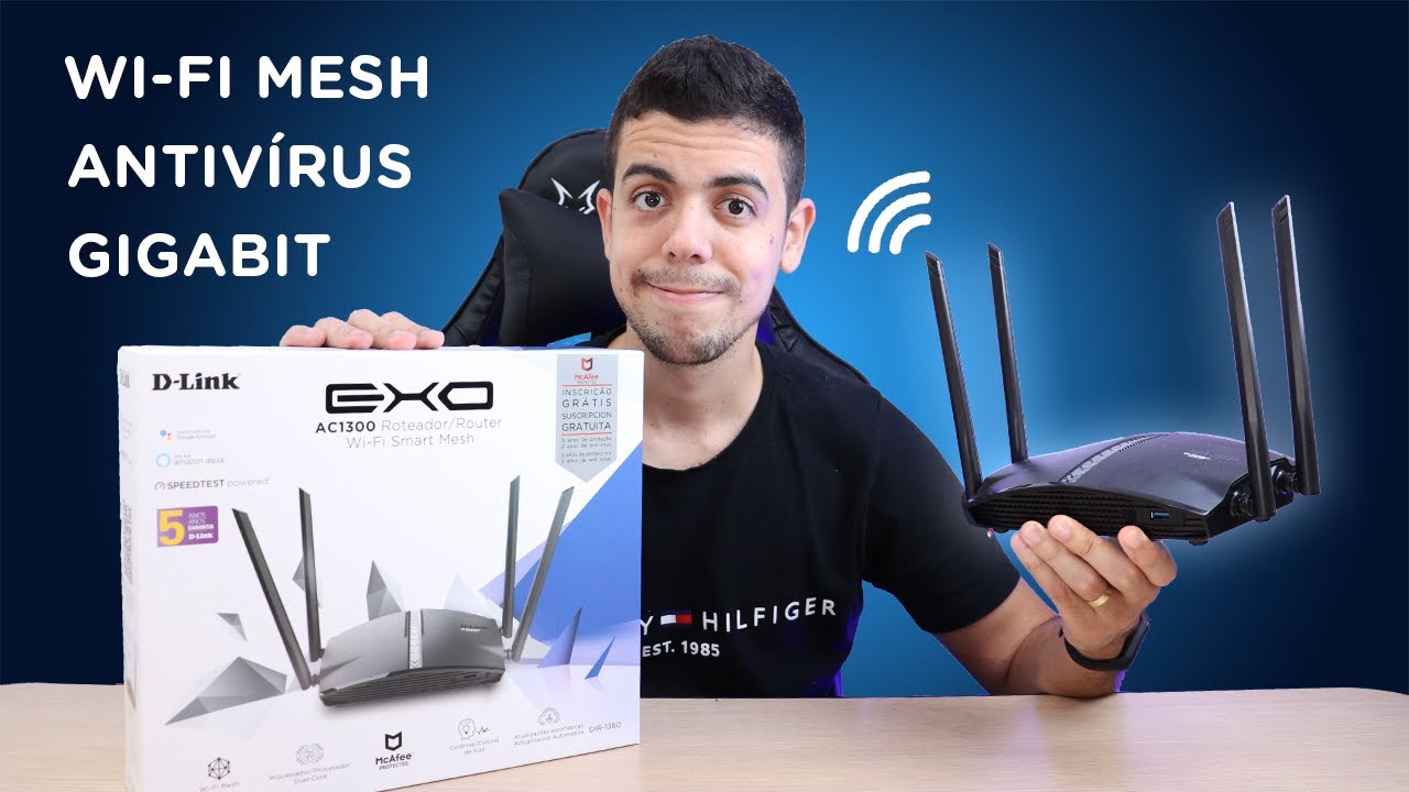 A COMPLETE ROUTER | D-Link DIR-1360 EXO Smart Mesh Wi-Fi - YouTube