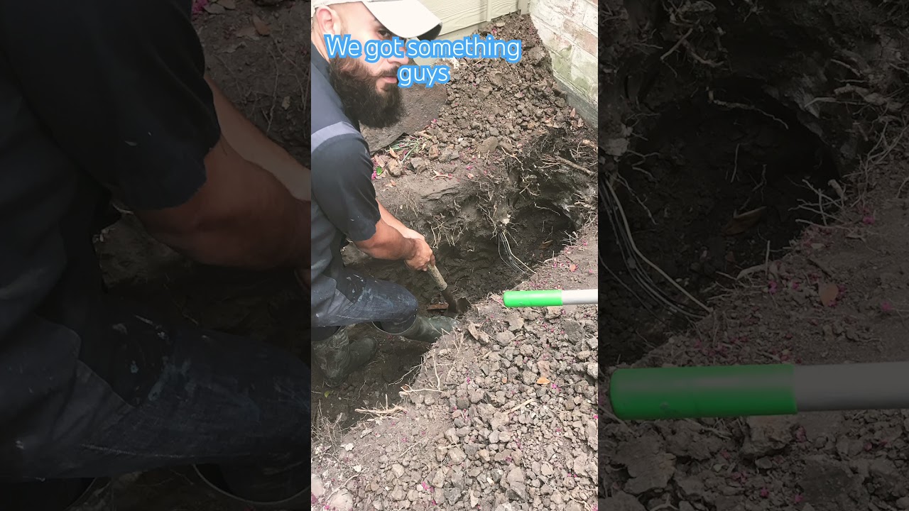 Out in the trenches with a quick spot repair 