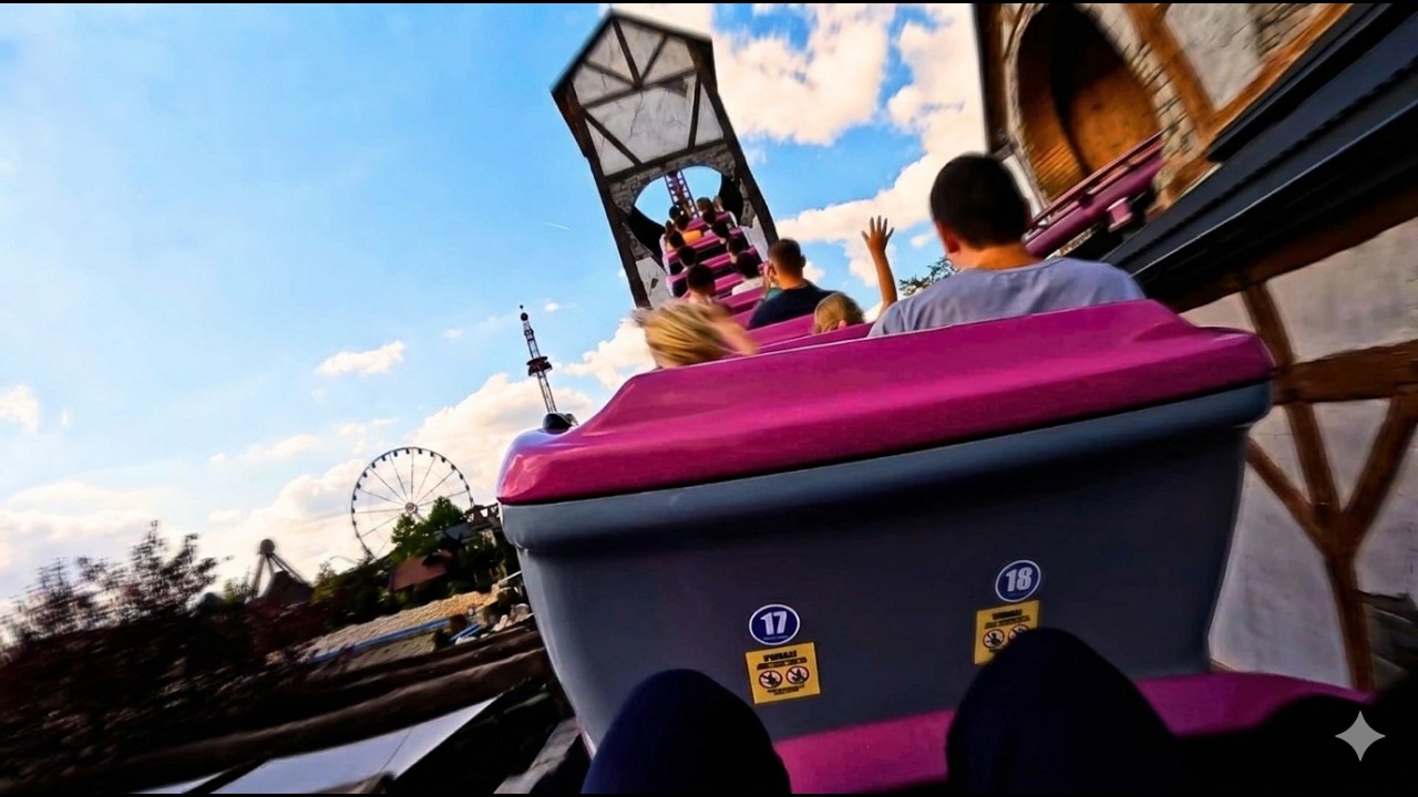 🎢 Wait… Does the Track Just End?! | Boomerang Coaster Energylandia POV 4K