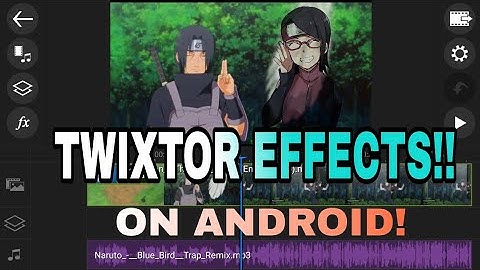 HOW TO ADD THE TWIXTOR EFFECT ON ANDROID USING PowerDirector!!