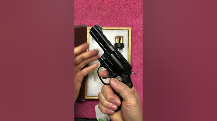左轮枪之美，文玩一般的S&W 360 #shorts