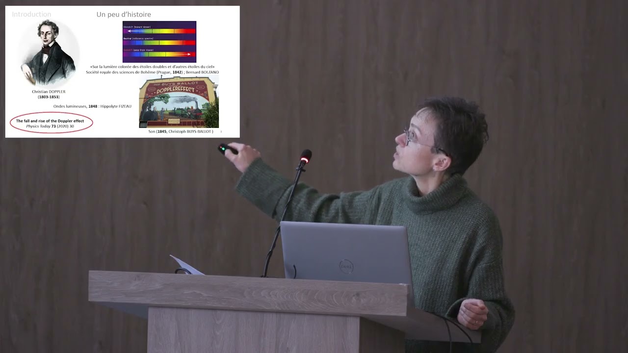 Effet Doppler rotationnel: de la théorie aux applications