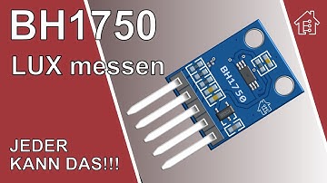 LUX Messen mit dem BH1750 Sensor, Grundlage der Lichttechnik | #EdisTechlab #sensoren #BH1750