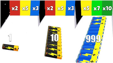 Battery Run - Gameplay Walkthrough - Levels 1-20