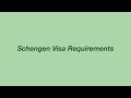 SCHENGEN VISA REQUIREMENTS (for Philippine Passport holders)