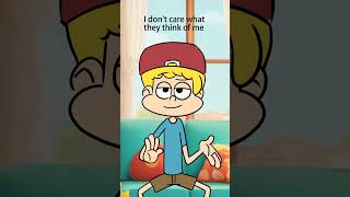 I don't care what they think of me (Animation meme)#shorts