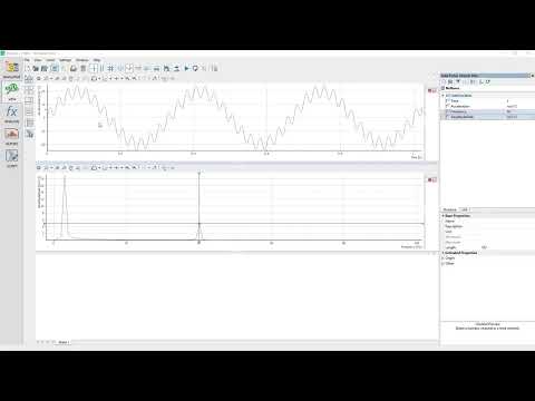 NI DIAdem tutorial #41 - ANALYSIS   FFT