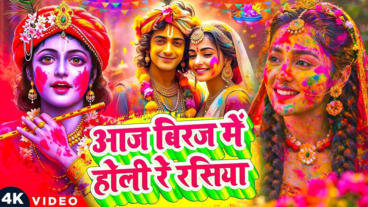 Vrindavan Mein Ude Re Gulal - वृन्दावन में उड़े रे गुलाल कह दो राधा रानी से | Holi Bhajan #holi