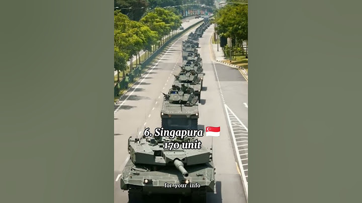 Jumlah Tank Terbanyak di 9 Negara ASEAN (Asia Tenggara) 🤩 Apakah Indonesia Termasuk? #militer