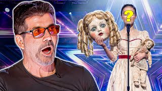 😱 This Doll Act TERRIFIES Simon Cowell — Judges Left in Total Shock | AGT