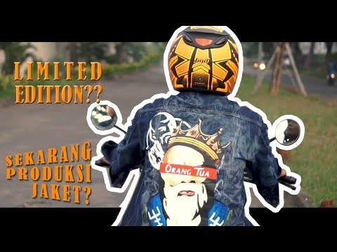 Kolaborasi Mr.S.Custom x AOT - “The Notorious Orang Tua - Denim Jacket” Limited