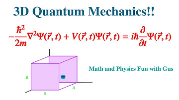 3D Quantum Mechanics Made Easy!? Infinite Cubical Well Potential Example!