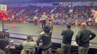 New Lothrop defeats Bronson in wrestling state semifinal thriller