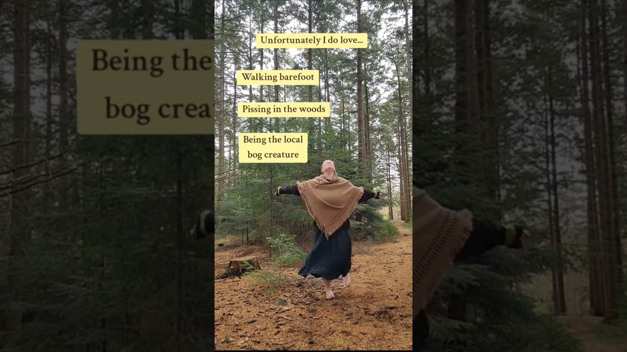 Unfortunately I do love... being a creative feral creature 🦔 