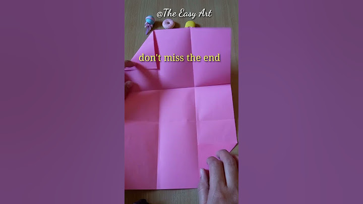 DIY cute gift bag | No glue paper craft #shorts #papercraft #theeasyart