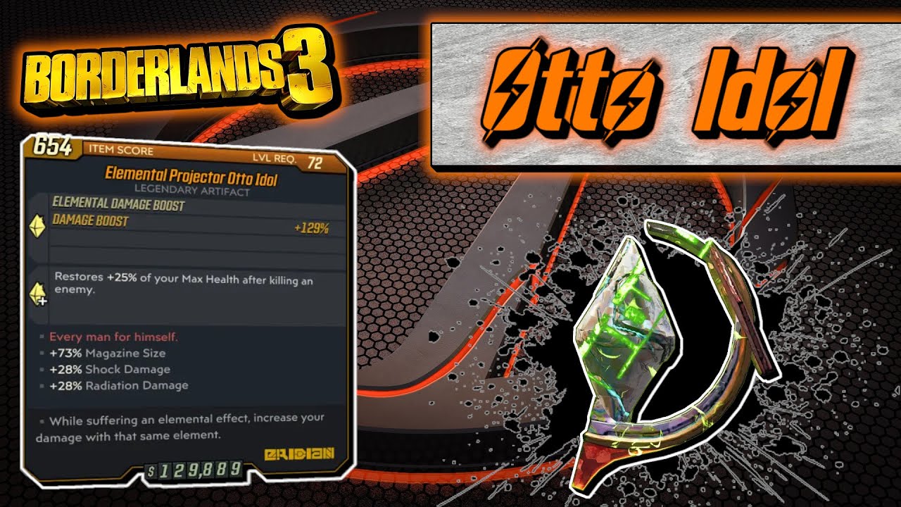 Legendary Item Guide | Otto Idle | [Borderlands 3]