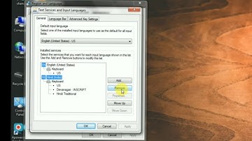 Select & Change input language keyboard In Window 7 | Pc | Laptop
