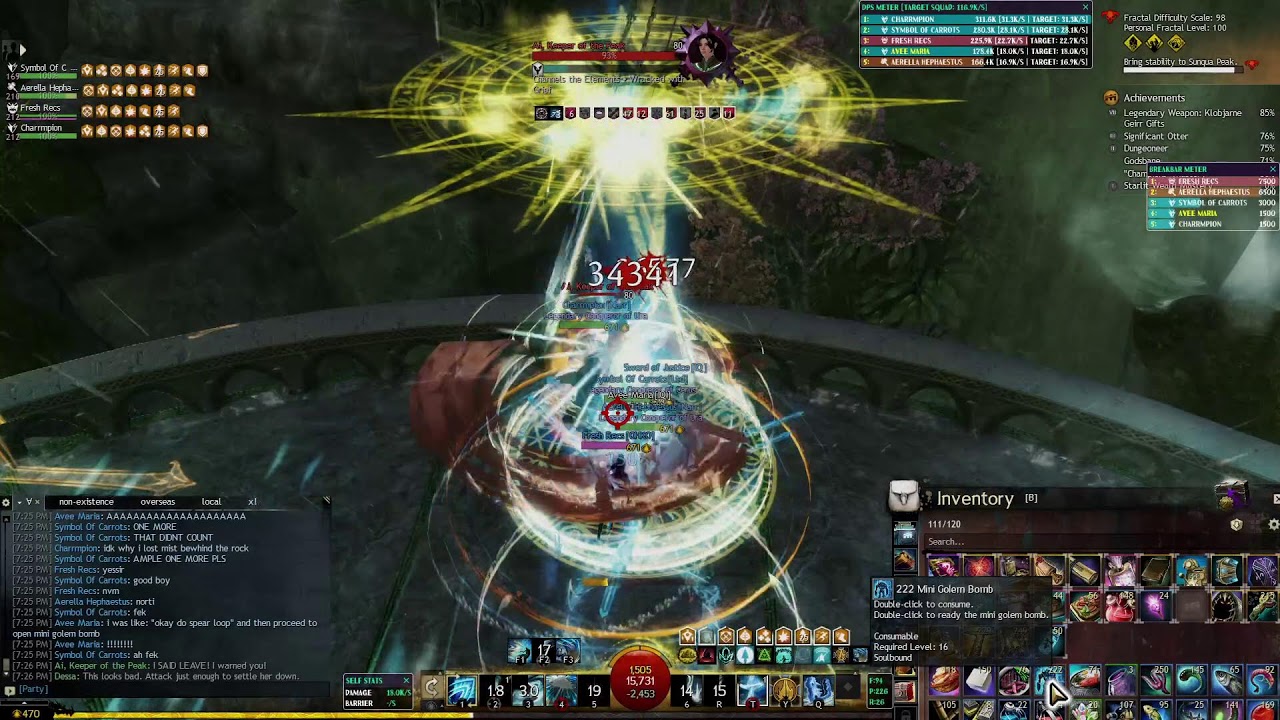 GW2 Indonesia: daily Fractals