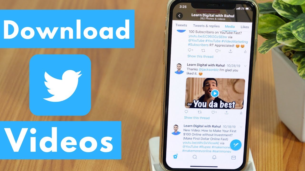 Download Twitter Videos On Iphone Camera Roll Download Videos From Twitter Youtube