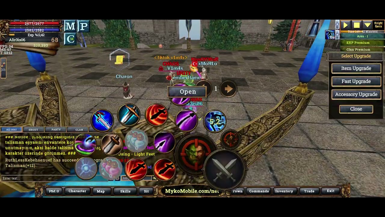 Mykomobil +7 mirage dagger upgrade