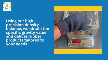 Elevating Excellence with Density Testing in Rubber Manufacturing at Saga Elastomer!