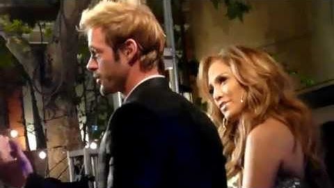 William Levy, Jennifer Lopez and Mario Lopez @ The Grove