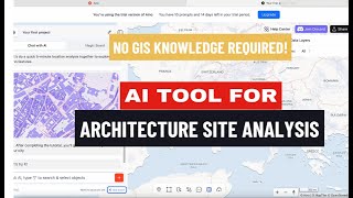 Architecture Site Analysis with AI: No GIS Knowledge Required!UAE,DUBAI