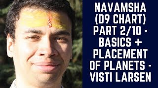 NAVAMSHA (D9 CHART) PART 2/10 - BASICS + PLACEMENT OF PLANETS - VISTI LARSEN