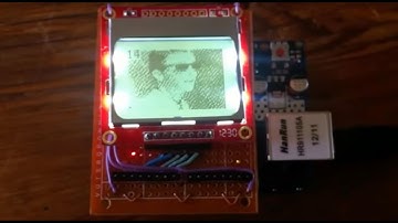 Playing video on a Nokia 3310 LCD with Arduino