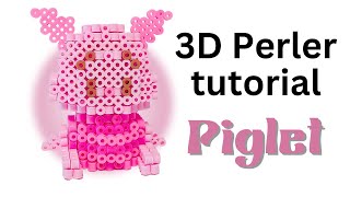 Piglet 3D Perler Tutorial