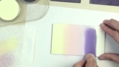 PanPastel - Applying Graduated Background on Encausticbord