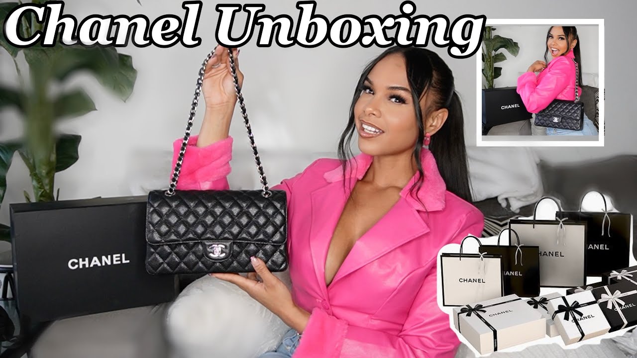 CHANEL MEDIUM CLASSIC FLAP BAG UNBOXING| CHANEL DUPE REVIEW | is it worth it ?