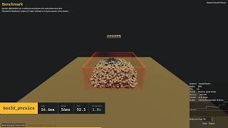 Box3D Physics Benchmark vs Godot, Jolt, and Rapier