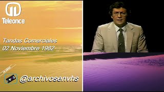 Tandas Comerciales Teleonce - 02 Noviembre 1982