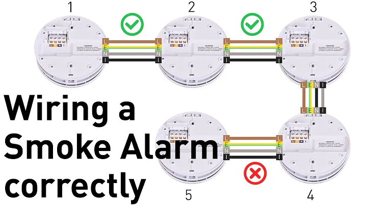 Wiring A GL Smoke Alarm Correctly