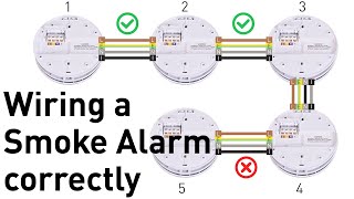 Wiring A Gl Smoke Alarm Correctly
