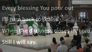 Holy Apostles New Berlin: 12th  Sunday of Ordinary Time, June 21, 2026, 10:00am AM