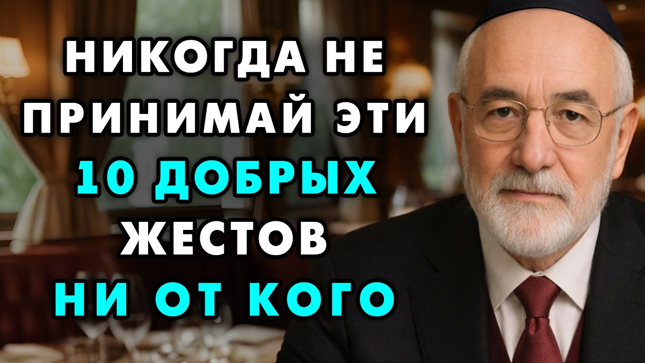 9 Подлостей, которые преподносят под видом Доброты - Не дайте себя обмануть! Еврейская мудрость