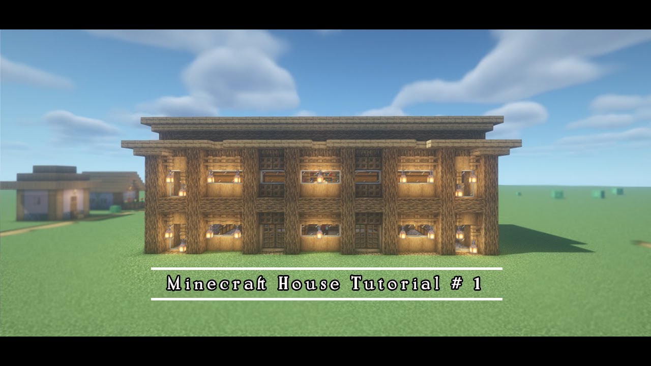 Minecraft House Tutorial # 1 - YouTube